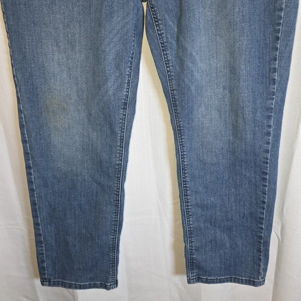 LEVI‎ STRAUSS Men 541 Athletic Fit Cotton Denim Jeans - 36x30 Dark Blue